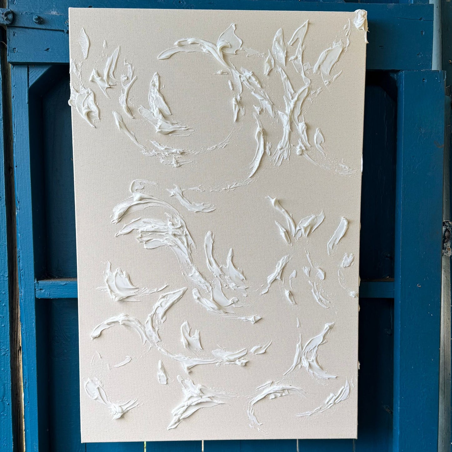 White on canvas 1