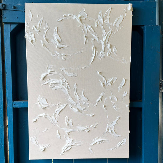 White on canvas 1
