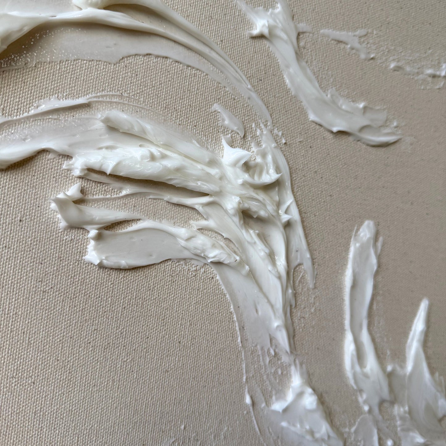 White on canvas 1