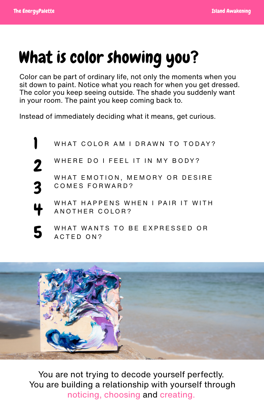 The EnergyPalette Color Guide