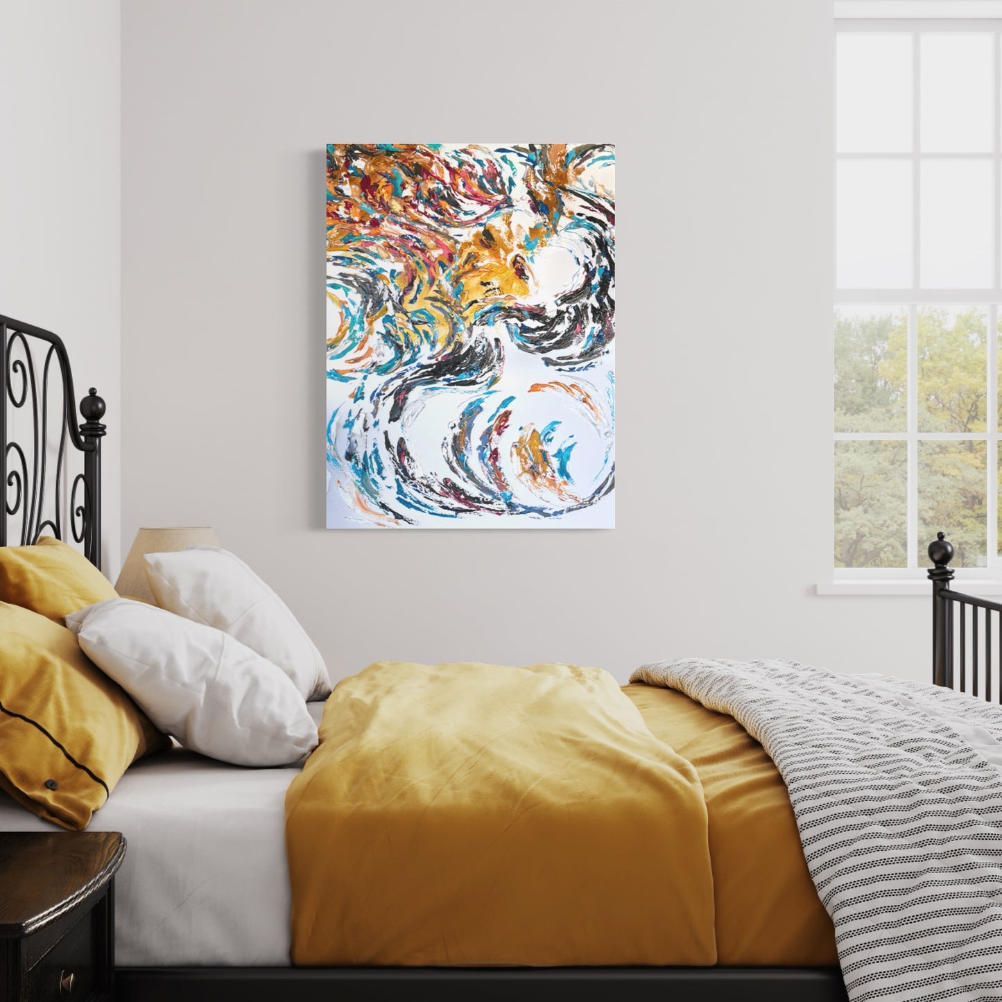 abstract art, energy art, fine art abstract, textured acrylic art, energy portrait monika kupiec art, statement piece