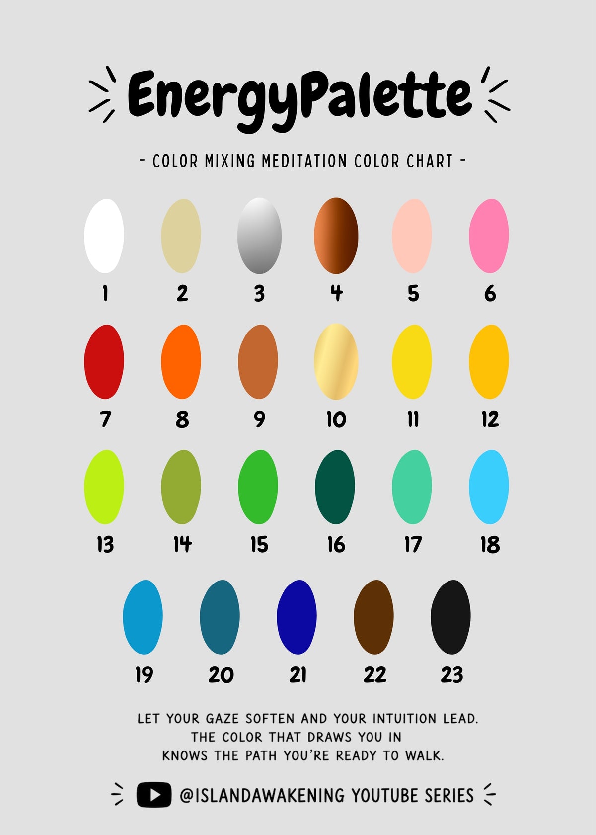 The EnergyPalette Color Guide