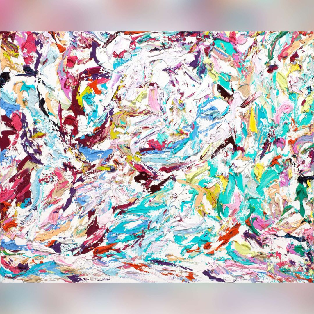 abstract ocean print, reiki art, healing art, chakra art, abstract art, banzai pipeline hawaii, ocean print abstract