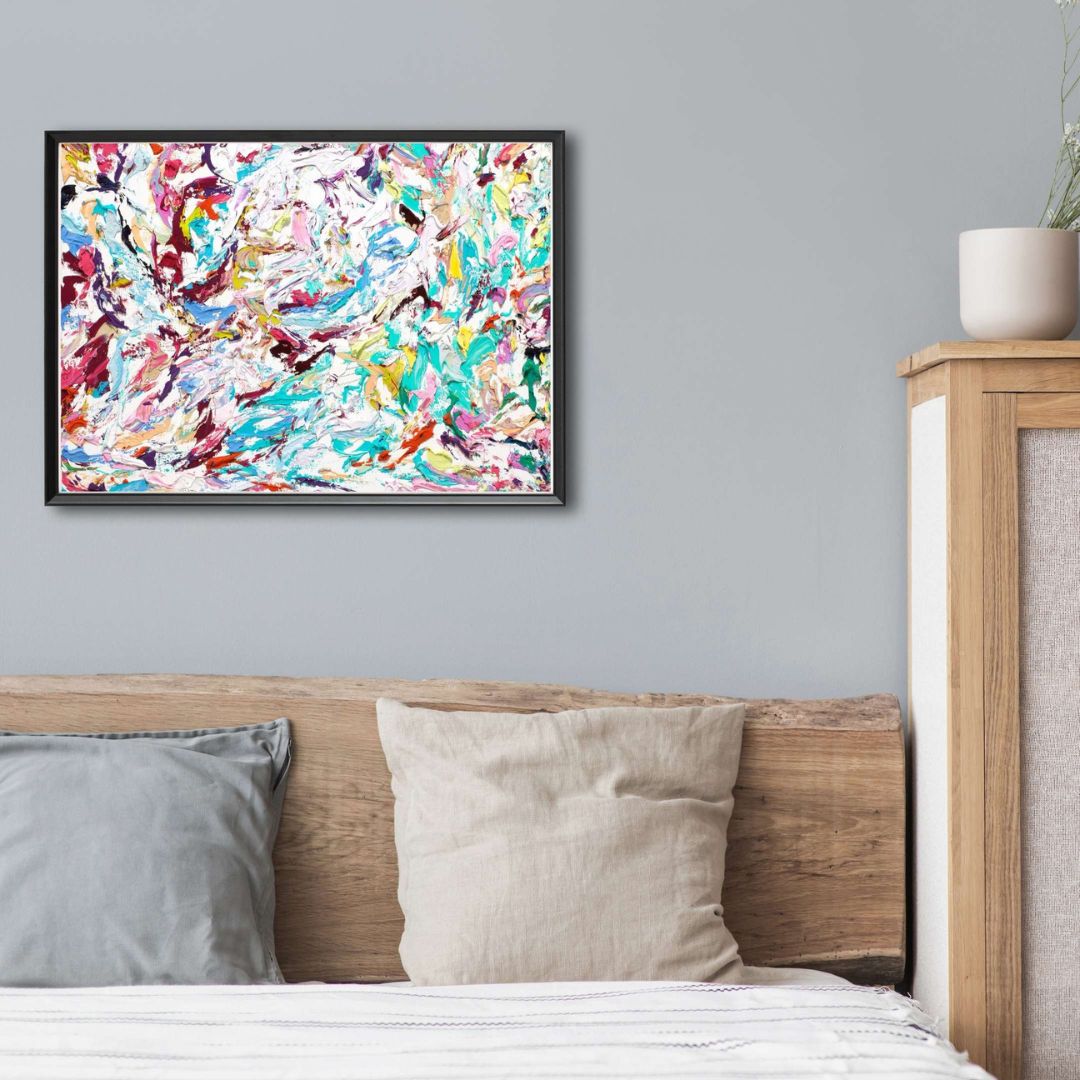 abstract ocean print, reiki art, healing art, chakra art, abstract art, banzai pipeline hawaii, ocean print abstract