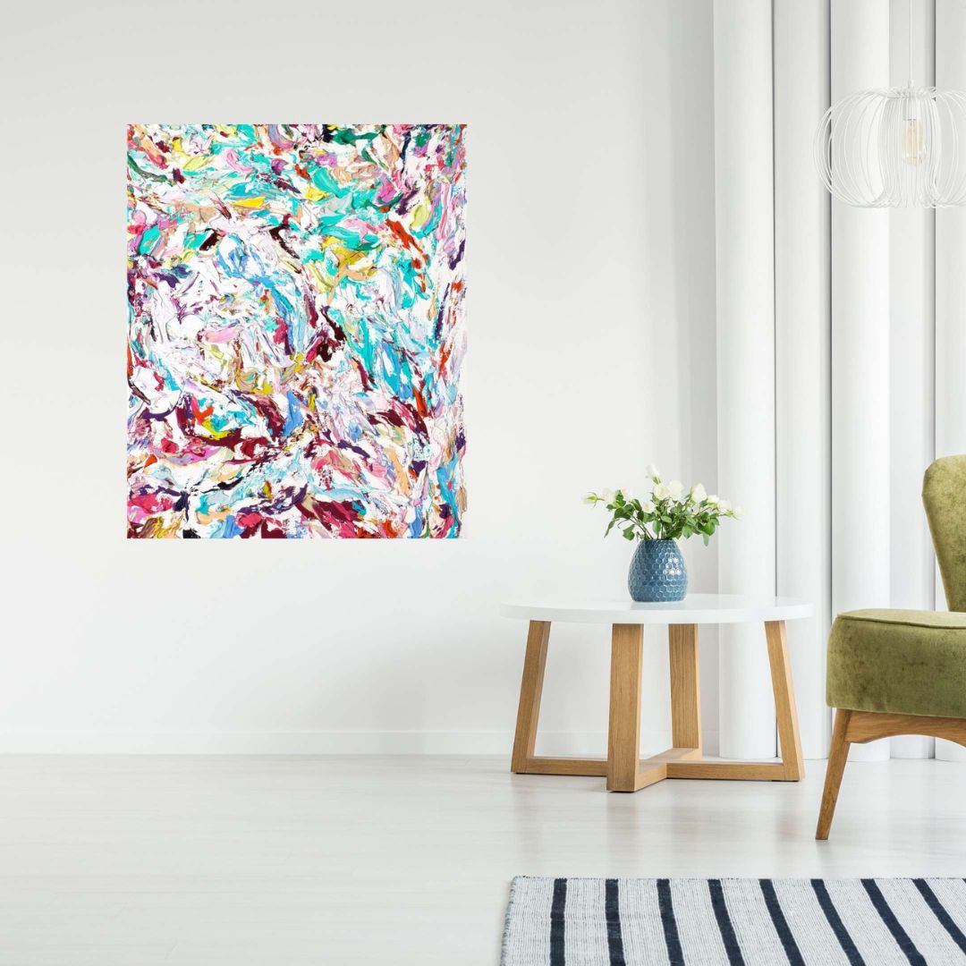 abstract ocean print, reiki art, healing art, chakra art, abstract art, banzai pipeline hawaii, ocean print abstract