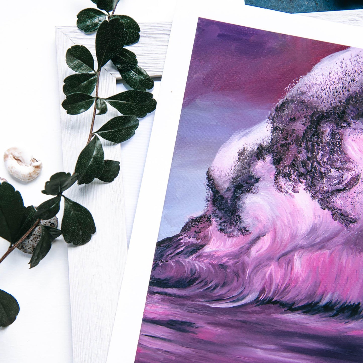 purple wave, hawaii wave, hawaii art print, hawaii art, north shore oahu, keiki beach, purple decor art