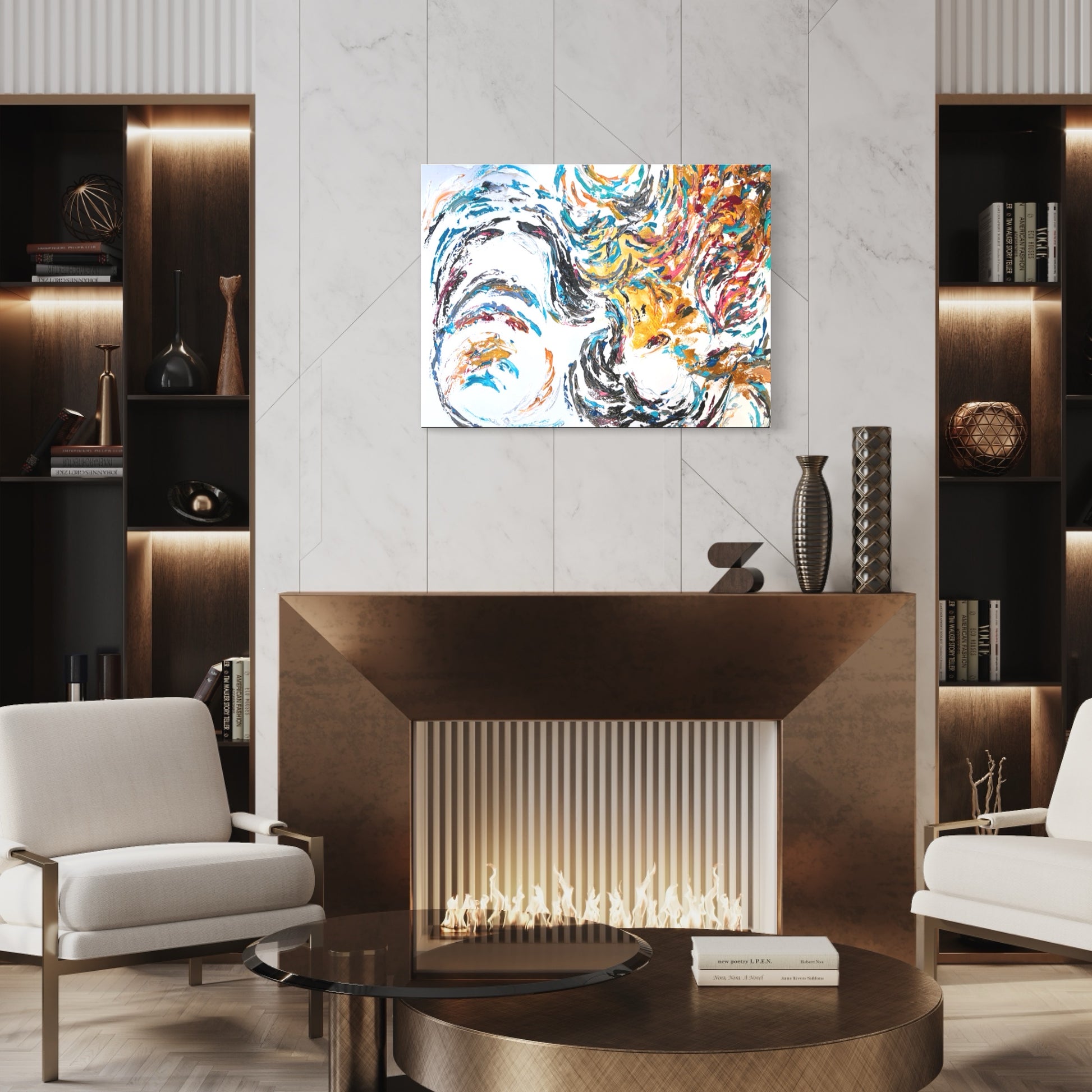 abstract art, energy art, fine art abstract, textured acrylic art, energy portrait monika kupiec art, statement piece